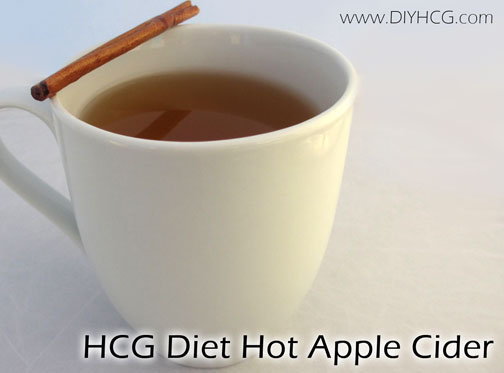 MADE WITH STEVIA! Apple Cider that is safe for Phase 2 of the HCG diet. This recipe is perfection!